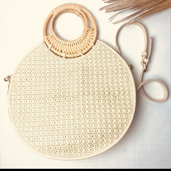 Anthropologie Woven Tote - Picture 3 of 14